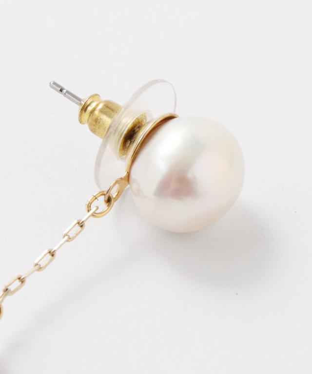 淡水パールロングピアス_sym26ss-ac03