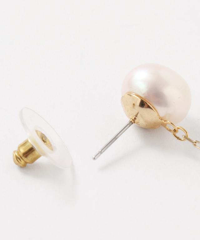 淡水パールロングピアス_sym26ss-ac03