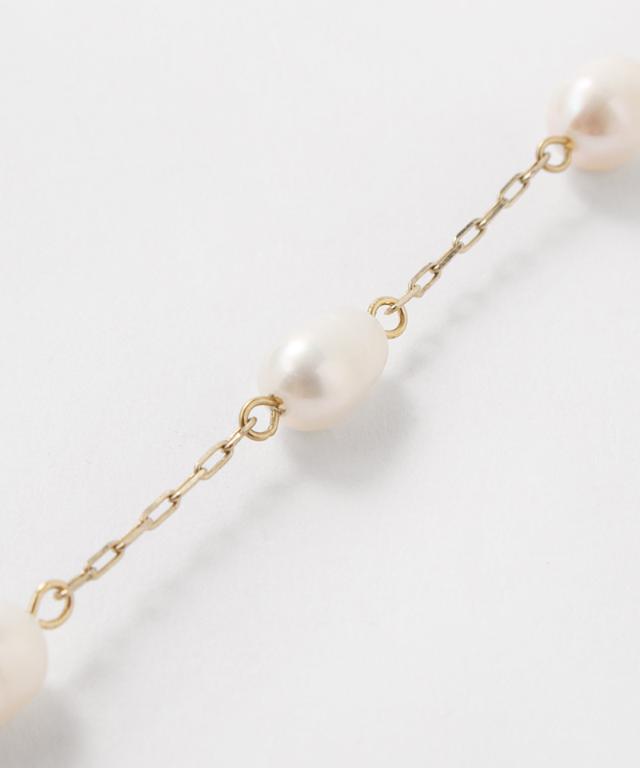 淡水パールロングピアス_sym26ss-ac03