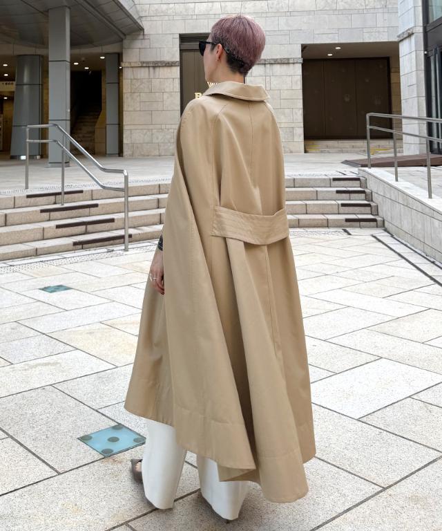 クラシックロングケープ＜撥水・防花粉＞_tkh26aw-co01