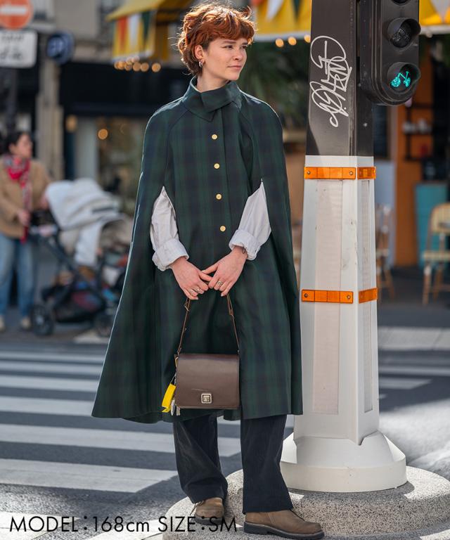 クラシックロングケープ＜撥水・防花粉＞_tkh26aw-co01