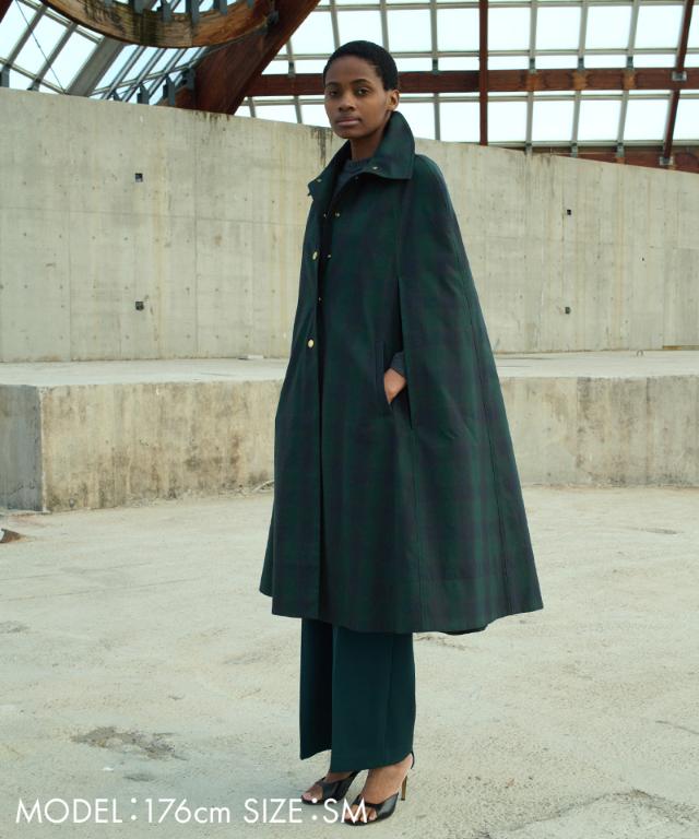 クラシックロングケープ＜撥水・防花粉＞_tkh26aw-co01