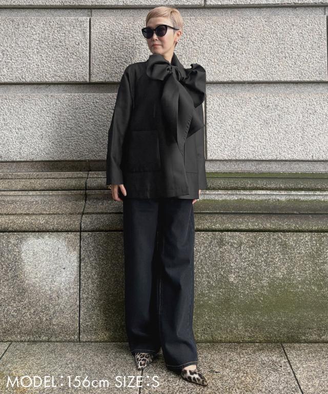 シルクウールエアリーコート＜ウール90%・シルク10%＞_tkh26aw-co02