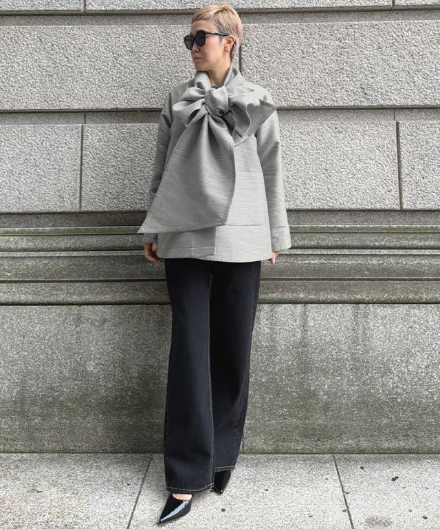 シルクウールエアリーコート＜ウール90%・シルク10%＞_tkh26aw-co02