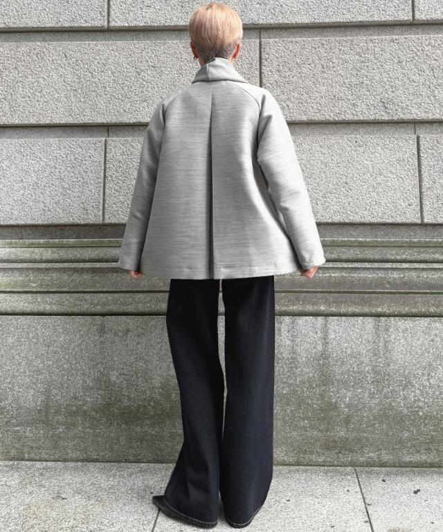 シルクウールエアリーコート＜ウール90%・シルク10%＞_tkh26aw-co02