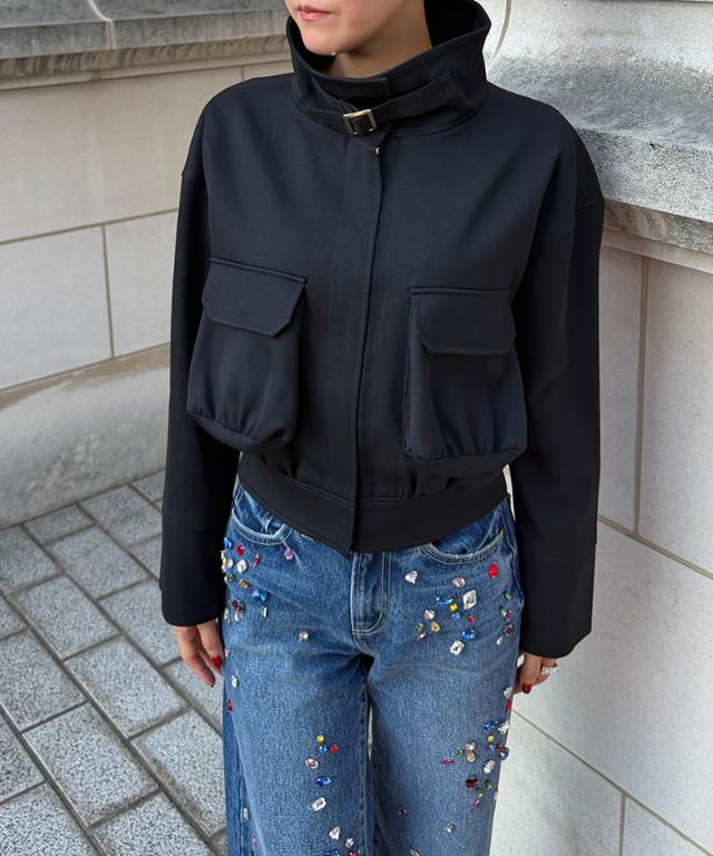 ウールクラシックポケットブルゾン_tkh26aw-jk05