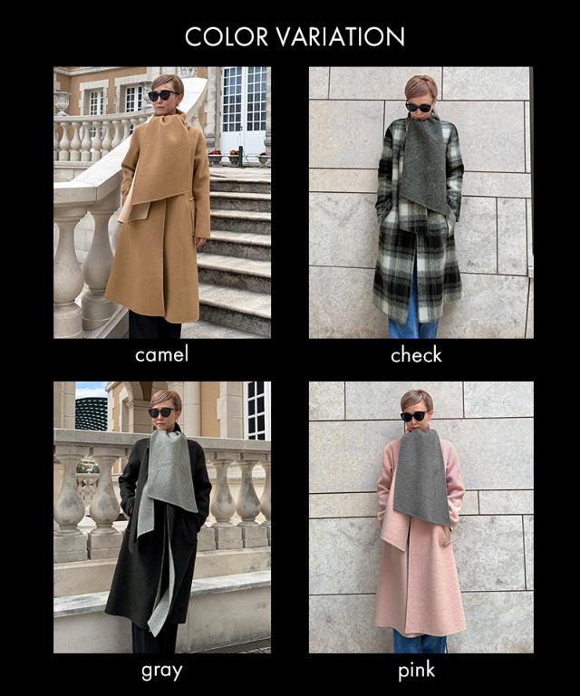 2WAYハンドメイドコート＜リバーシブル着用可＞_ugc26aw-co02