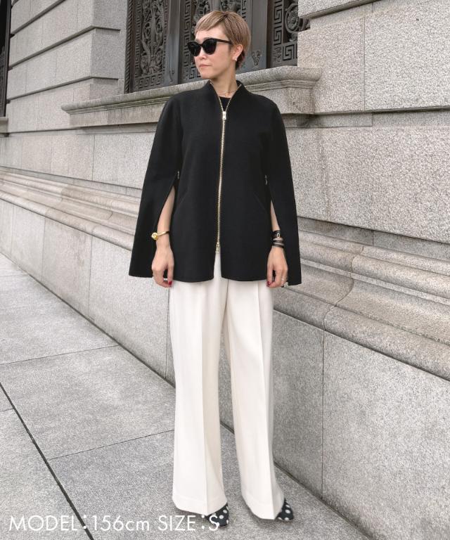 ウールカシミヤオープンスリーブコート_ugc26aw-co03