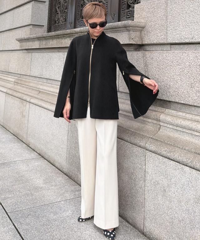 ウールカシミヤオープンスリーブコート_ugc26aw-co03