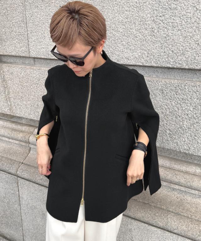 ウールカシミヤオープンスリーブコート_ugc26aw-co03