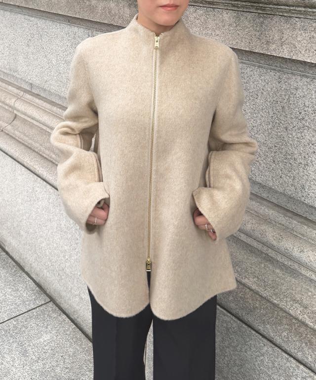 ウールカシミヤオープンスリーブコート_ugc26aw-co03