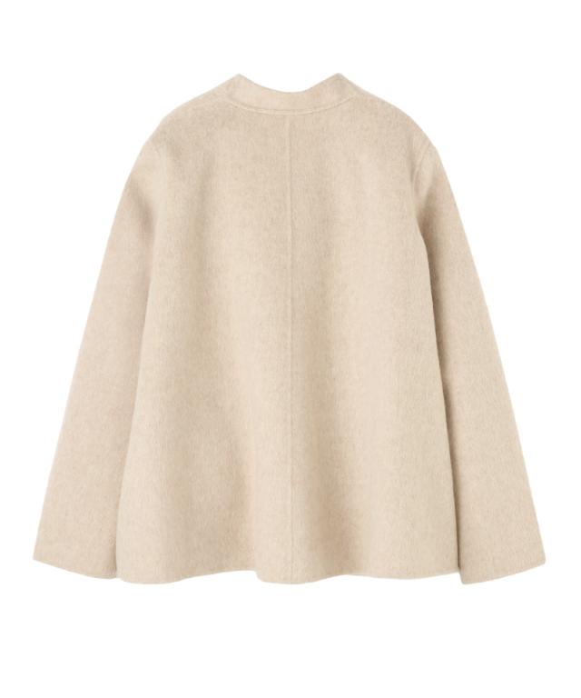 ウールカシミヤオープンスリーブコート_ugc26aw-co03
