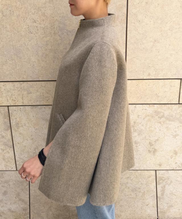 ウールカシミヤオープンスリーブコート_ugc26aw-co03