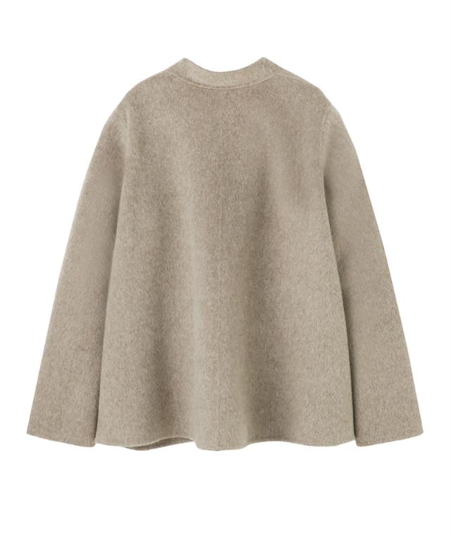 ウールカシミヤオープンスリーブコート_ugc26aw-co03