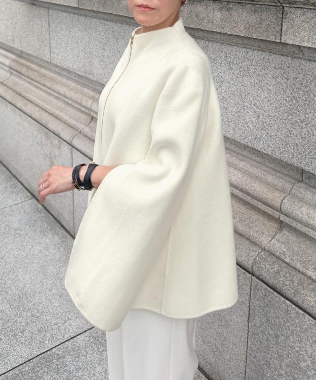 ウールカシミヤオープンスリーブコート_ugc26aw-co03
