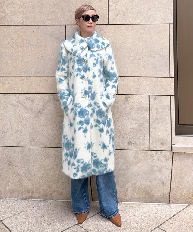 ウールカシミヤシャギーフラワーコート_ugc26aw-co04
