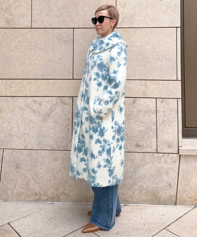 ウールカシミヤシャギーフラワーコート_ugc26aw-co04