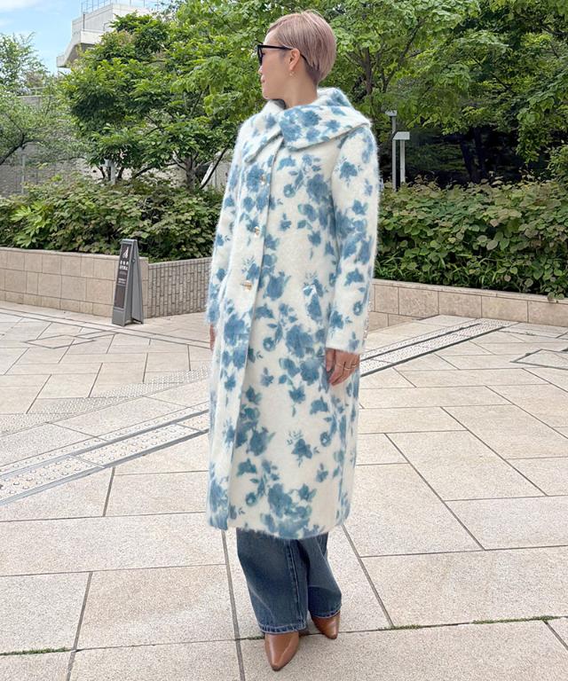 ウールカシミヤシャギーフラワーコート_ugc26aw-co04