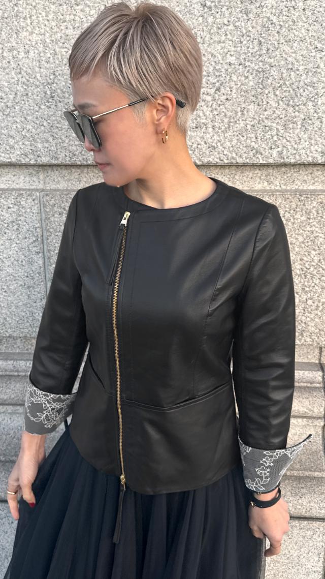 JENNEレザージャケット
