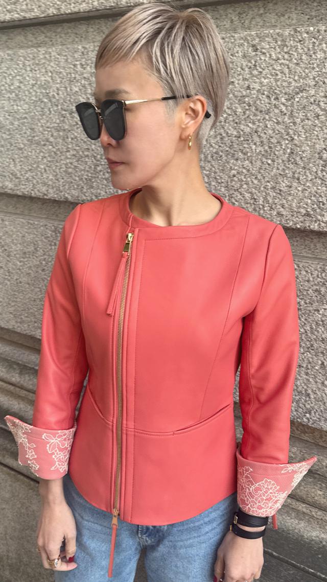 JENNEレザージャケット