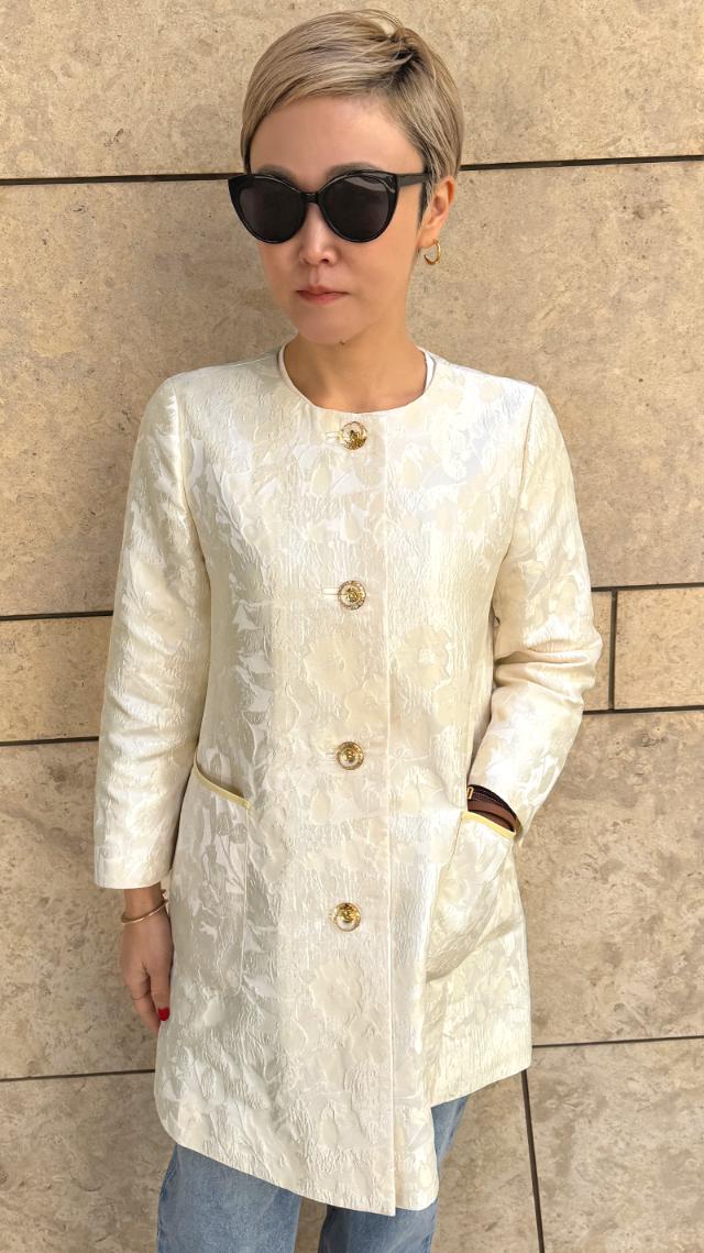 ロングジャガードジャケット