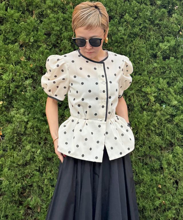 ラグジュアリーシアードットジャケット（北陸生産生地）_ugc26ss-jk14