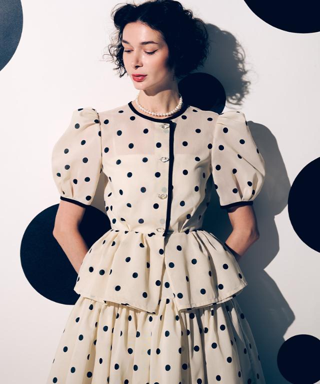 ラグジュアリーシアードットジャケット（北陸生産生地）_ugc26ss-jk14