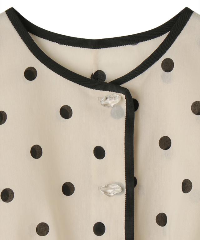 ラグジュアリーシアードットジャケット（北陸生産生地）_ugc26ss-jk14