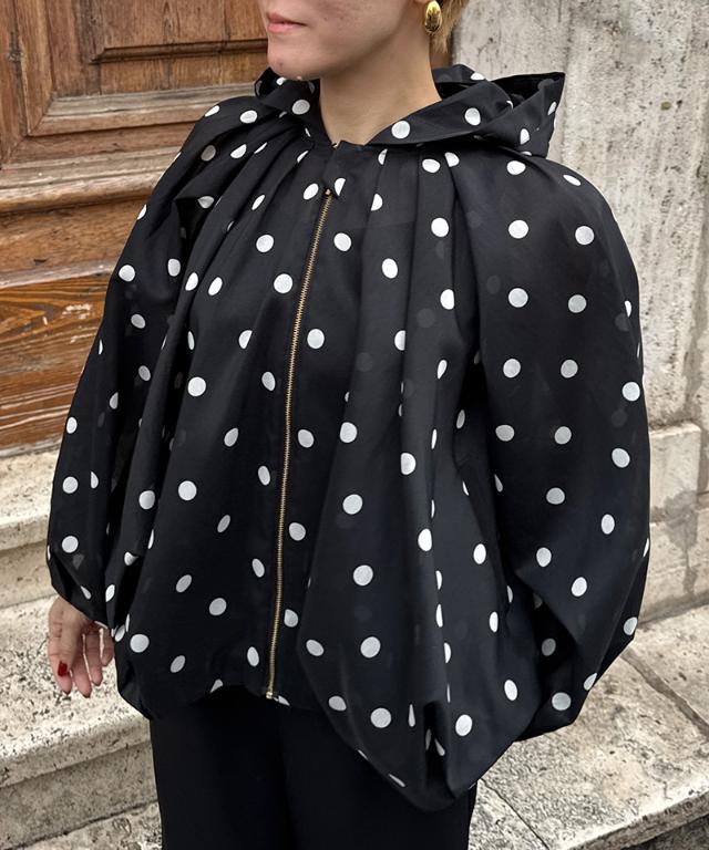 シアードットボリュームブルゾン（北陸生産生地）_ugc26ss-jk17