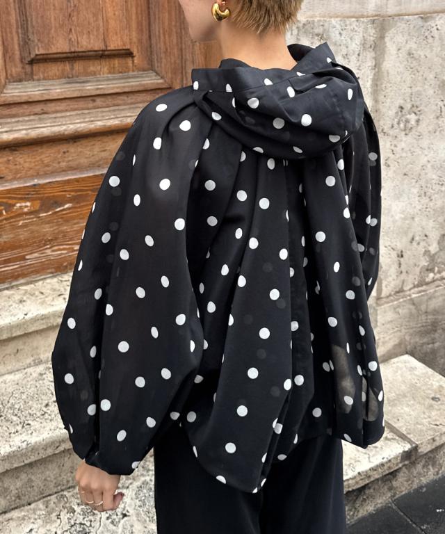 シアードットボリュームブルゾン（北陸生産生地）_ugc26ss-jk17