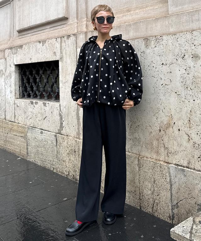 シアードットボリュームブルゾン（北陸生産生地）_ugc26ss-jk17