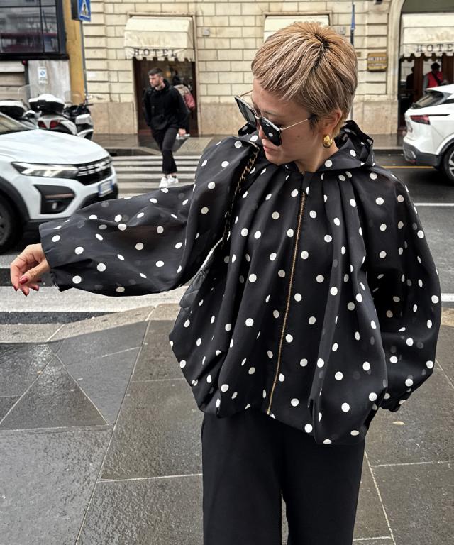 シアードットボリュームブルゾン（北陸生産生地）_ugc26ss-jk17