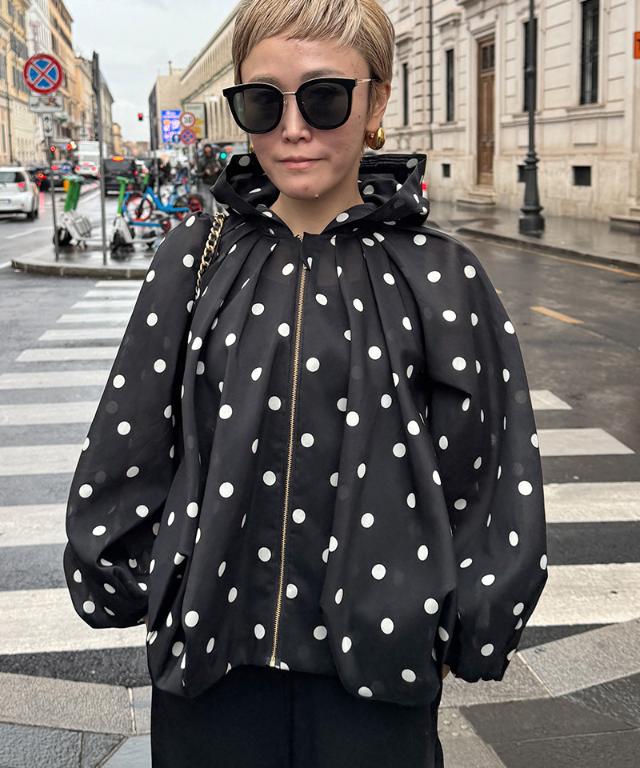 シアードットボリュームブルゾン（北陸生産生地）_ugc26ss-jk17