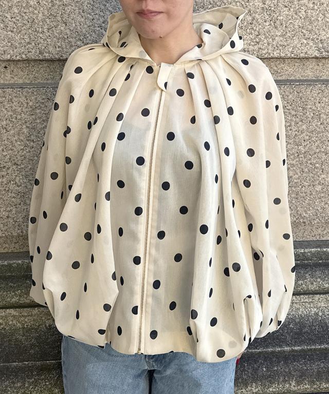 シアードットボリュームブルゾン（北陸生産生地）_ugc26ss-jk17