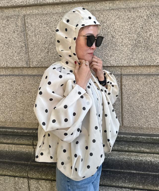 シアードットボリュームブルゾン（北陸生産生地）_ugc26ss-jk17