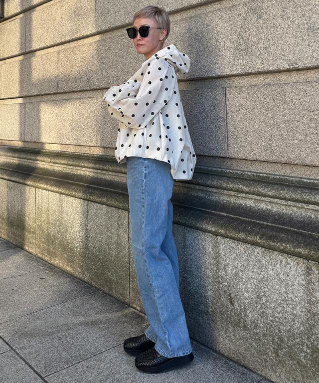 シアードットボリュームブルゾン（北陸生産生地）_ugc26ss-jk17