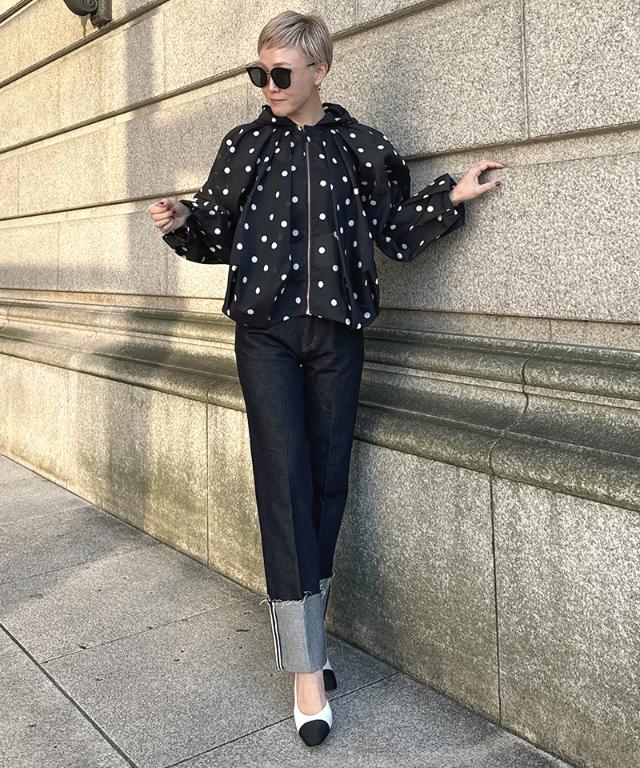 シアードットボリュームブルゾン（北陸生産生地）_ugc26ss-jk17