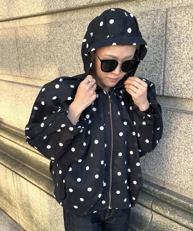 シアードットボリュームブルゾン（北陸生産生地）_ugc26ss-jk17