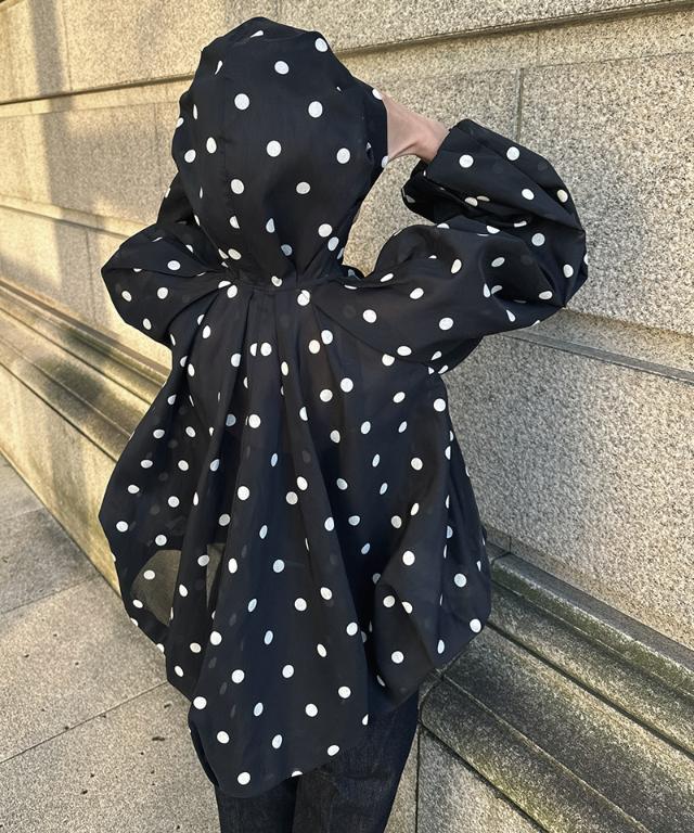 シアードットボリュームブルゾン（北陸生産生地）_ugc26ss-jk17