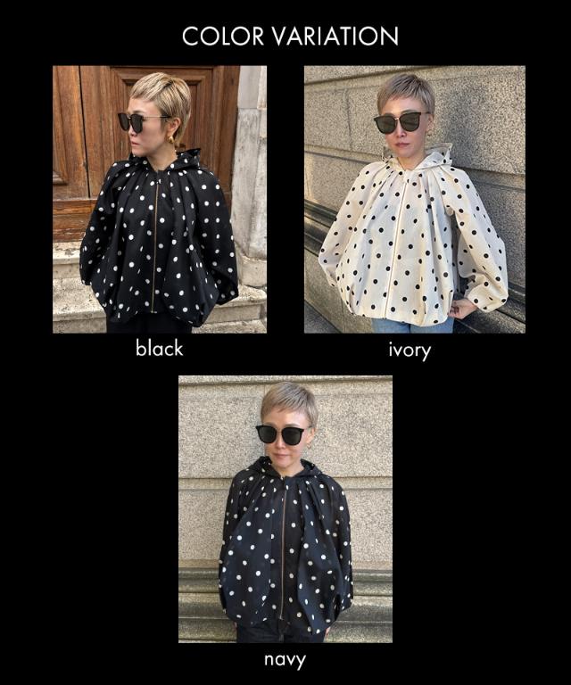 シアードットボリュームブルゾン（北陸生産生地）_ugc26ss-jk17