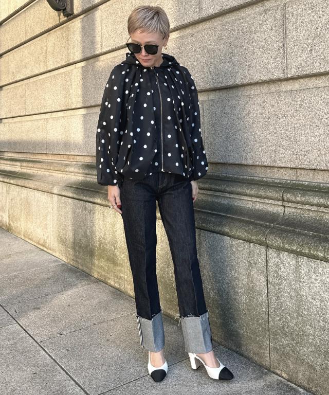 シアードットボリュームブルゾン（北陸生産生地）_ugc26ss-jk17