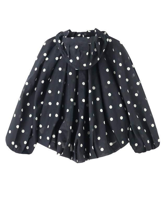 シアードットボリュームブルゾン（北陸生産生地）_ugc26ss-jk17