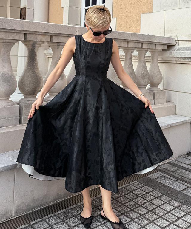 ジャガードドレスワンピース_ugc26ss-op07