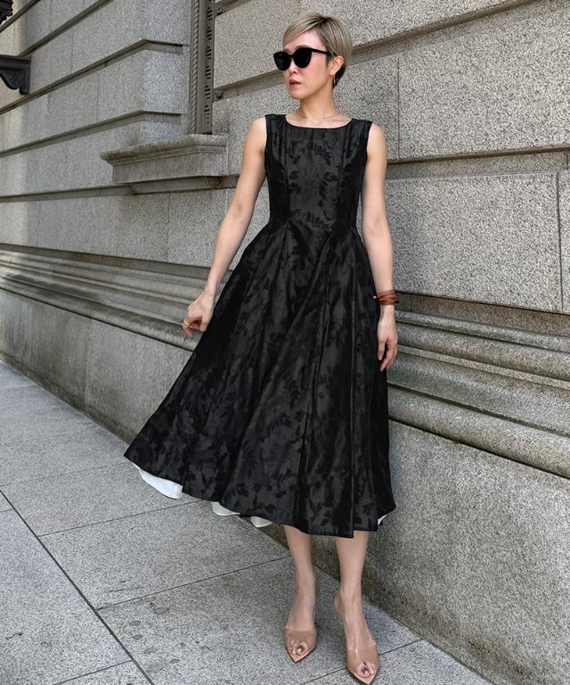 ジャガードドレスワンピース_ugc26ss-op07