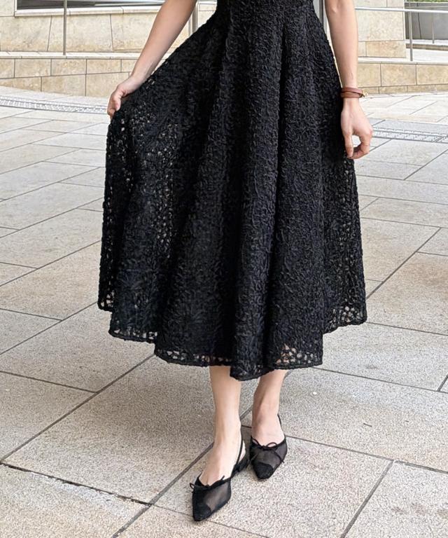 テープレースフレアワンピース_ugc26ss-op09