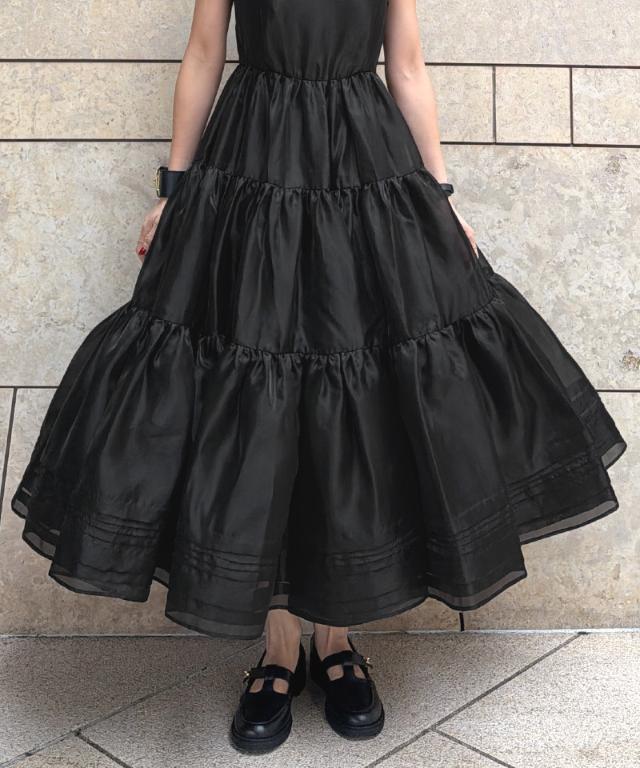 立体ドレスワンピース＆シルクキャミドレス_ugc26ss-op15