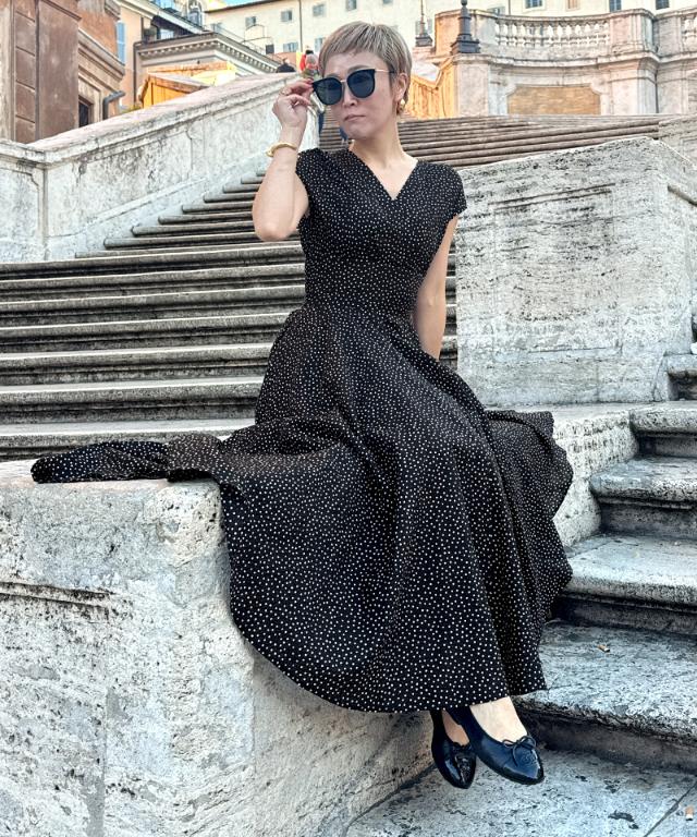 エアリーコットンワンピース（日本製綿生地）_ugc26ss-op18