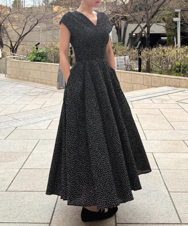 エアリーコットンワンピース（日本製綿生地）_ugc26ss-op18