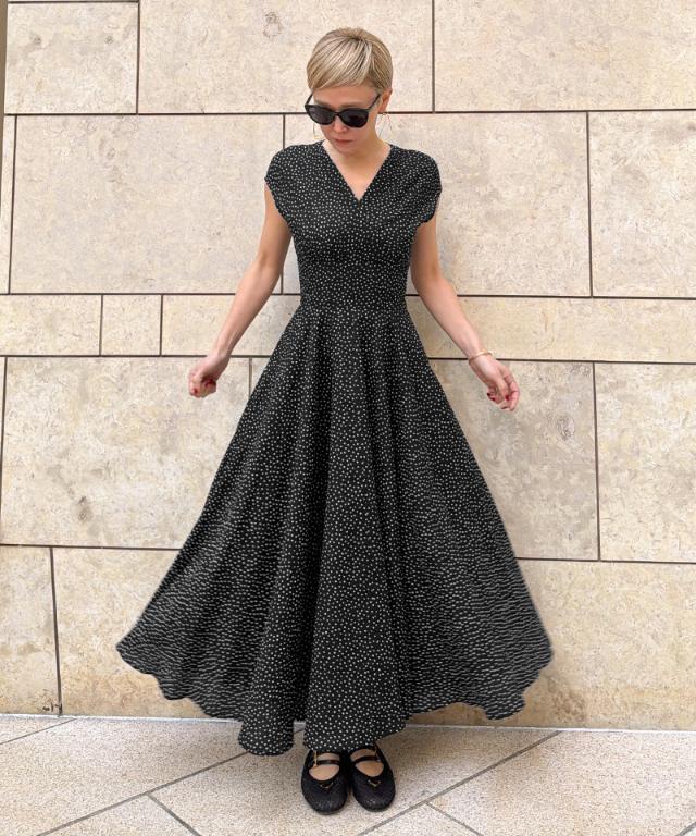 エアリーコットンワンピース（日本製綿生地）_ugc26ss-op18