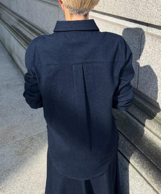 パールボタンデニムシャツ_ugc26ss-sh11